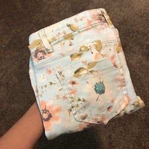 Floral Jeans